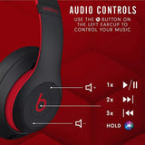 IN STOCK! Beats by Dr. Dre Beats Studio³ Wireless Noise Cancelling Headphones - Black/Red (MNET2LL/A)