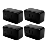 Shelly Plug US Gen4 Black - 4-pack