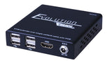 Vanco EVEXKVM1 Evolution HDMI® Extender with KVM and PoE