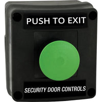 SDC EP499 Explosion Proof Exit Switch, Green Button, Momentary (MO), SPDT