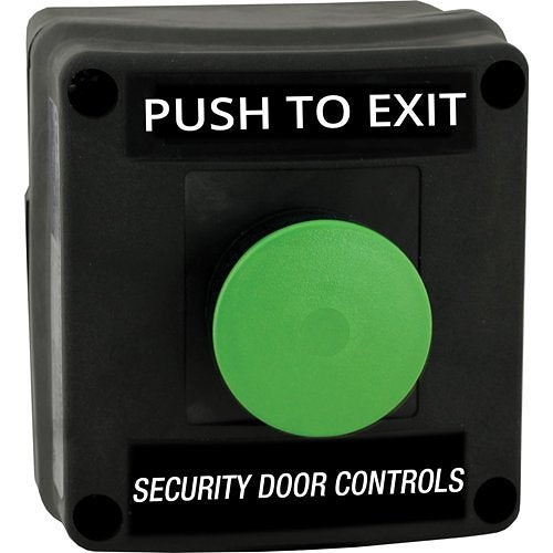 SDC EP499 Explosion Proof Exit Switch, Green Button, Momentary (MO), SPDT