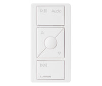 IN STOCK! Lutron PJ2-3BRL-GWH-A02 Pico Audio Remote - (White | Gloss)