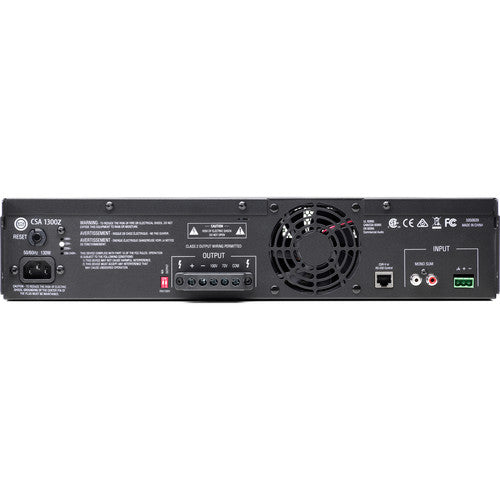 JBL CSA 1300Z Single-Channel 300W Amplifier CSA1300Z