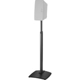 Sanus WSSA2-B1 Sonos Play 1 & Play 3 Adjustable Wireless Speaker Stands Black- Pair