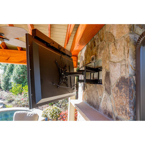 SunBrite SunBriteTV SB-WM-ART2-L-BL Dual Arm Articulating Outdoor Weatherproof Mount for 37-80" TV Screens & Displays
