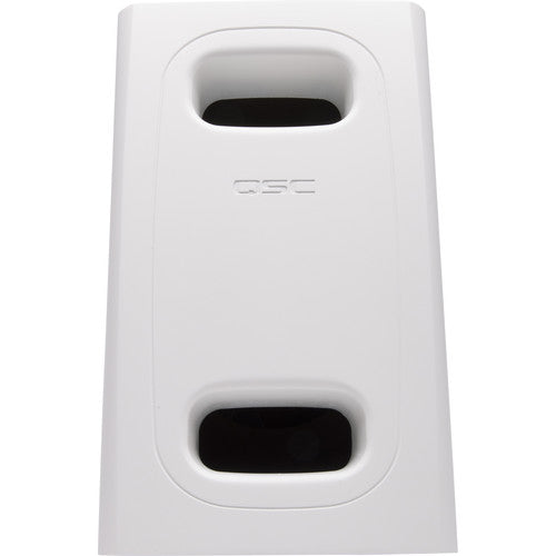 QSC AD-S.SUB-WH 6.5"Dual Voice Coil Surface Subwoofer/HiPass Out-70/100V-Bypass/Lo-Z Mono/Stereo/Surface Install (White) ADSSUBWH