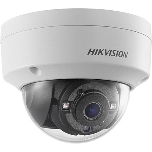 Hikvision DS-2CE57D3T-VPITF 2MP Outdoor Analog HD Dome Camera with Night Vision & 3.6mm Lens (White)