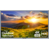 SunBriteTV SB-S2-55-4K-SL 55" Signature Series 2 4K Ultra HD Partial Sun Outdoor TV - Silver