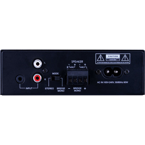 VANCO® PulseAudio™ PA2X25 2 Channel, Class D Amplifier (25W)