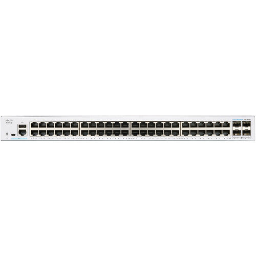 Cisco CBS250-48T-4X 48-Port Gigabit Ethernet Smart Switch with SFP