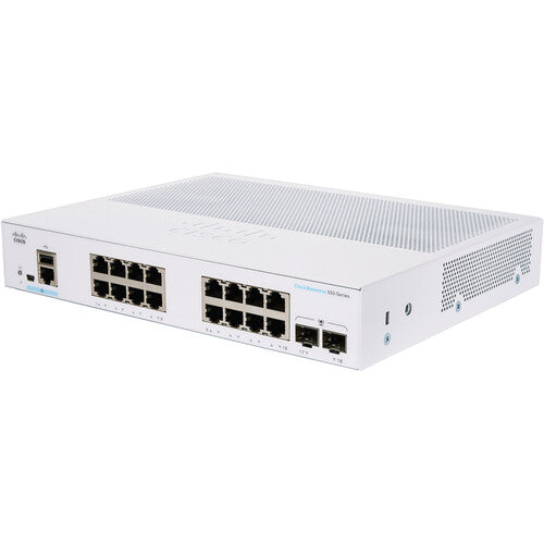 Cisco CBS350-16T-2G 16-Port Managed Switch