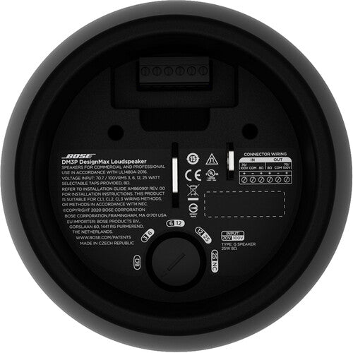 Bose Professional 841165-0210 Designmax DM3P 30-Watt 3.25" Coaxial Speaker (Pair)(White)