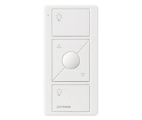IN STOCK! Lutron PJ2-3BRL-GWH-L01 Pico 3-Button Raise/Lower Light Remote - (White | Gloss)