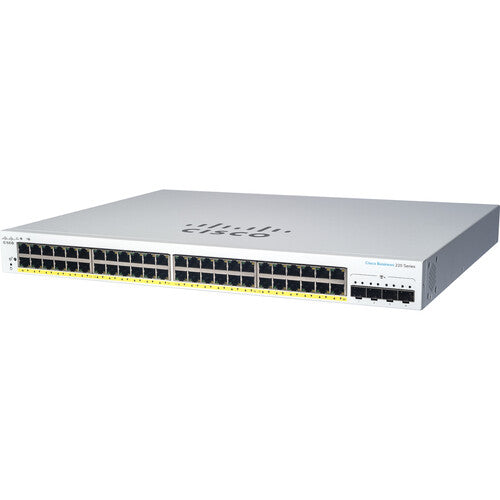 Cisco CBS220-48T-4X 48-Port Gigabit Managed Network Switch with SFP+