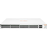Aruba Instant On 1830 JL815A JL815A#ABA 48-Port Gigabit (24 ports PoE+) Compliant Managed Network Switch with 4 SFP ports