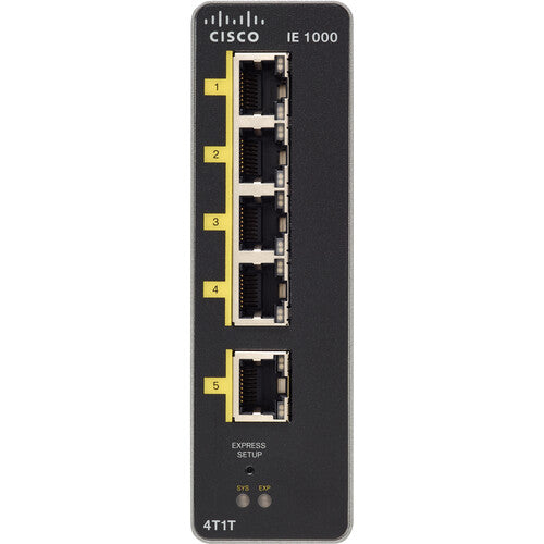 Cisco IE 1000-4T1T-LM 5-Port 10/100MB Industrial Ethernet Switch