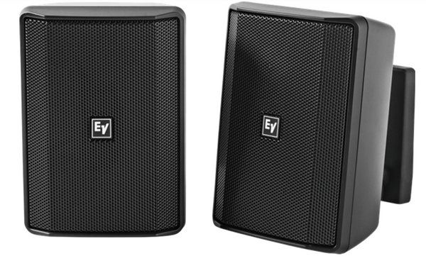 Electro-Voice EVID-S4.2B 4” Speaker Black Cabinet 8ω (Pair)