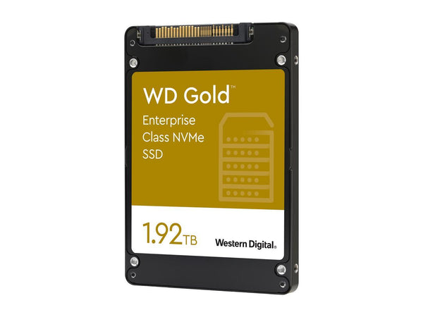 WD Gold WDS192T1D0D 2.5" U.2 1.92TB PCI-Express 3.1 x4, NVMe 1.3 Enterprise Solid State Drive