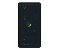 Lutron PJN-3BRL-GBL-L01 Pico 3-Button Raise/Lower Nightlight Icon Remote - (Black | Gloss)