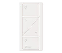Lutron PJ2-2BRL-GWH-L01 Pico 2-Button Raise/Lower Light Icon Remote - (White | Gloss)