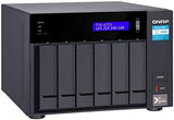 QNAP TVS-672X-i3-8G-US Desktop 6-Bay NAS/iSCSI IP-SAN i3 4-Core Processor, 8GB DDR4 RAM, 10GbE*1 (Base-T), 1GbE*2