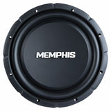 Memphis Audio SRXS1244 12" Street Reference Dual 4-Ohm Shallow Mount Subwoofer - 250 wRMS