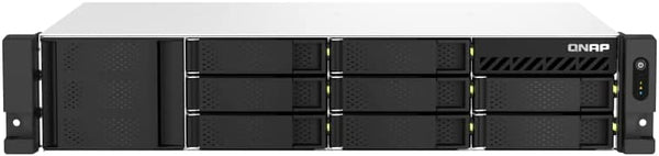 QNAP TS-873AeU-RP-4G-US 8 Bay High-Speed Short Depth Rackmount Rackmount Dual-2.5GbE NAS AMD Ryzen™ CPU,