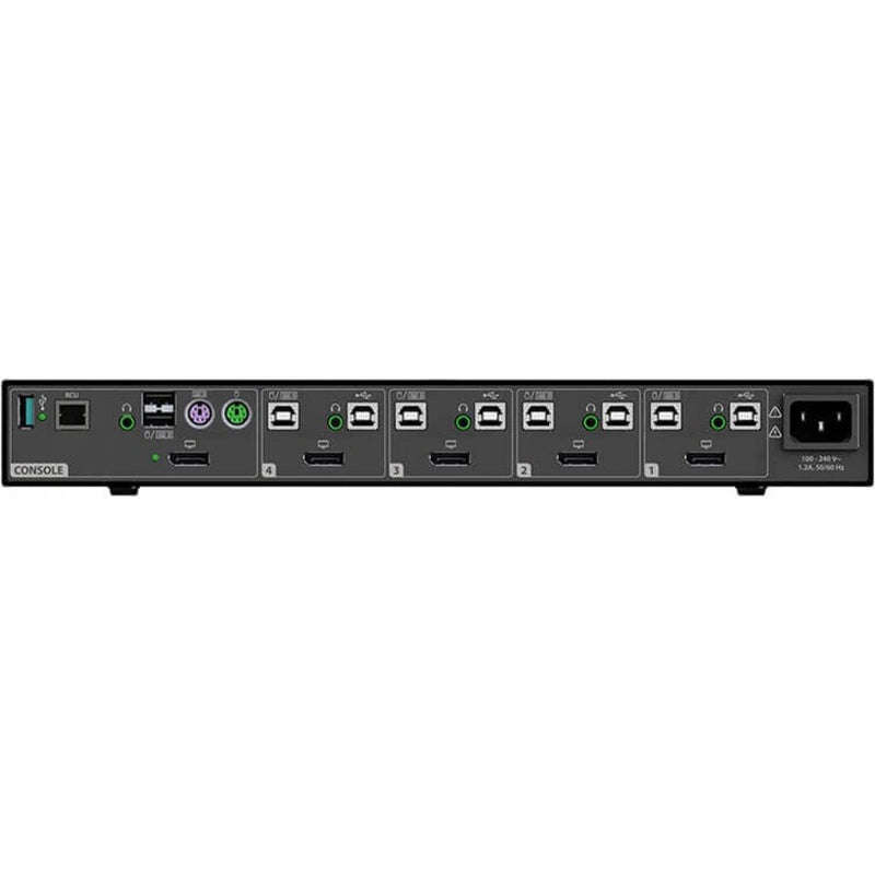 Vertiv SC845DP-001 Cybex SC800 Secure Desktop KVM| 4 Port Single-Head| DP in/DP out|DPP