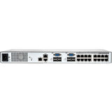 Vertiv AV3216-001 Avocent 16-Port Rackmount KVM over IP Switch with CAC & Local or Remote Access
