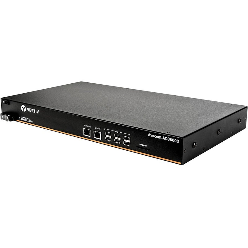 Vertiv ACS8008SDC-400 8-Port ACS8000 Console System with single DC Power Supply