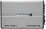IN STOCK! Autotek AYA-1100.1 Alloy Series 1,100-Watt Monoblock Class AB Amp