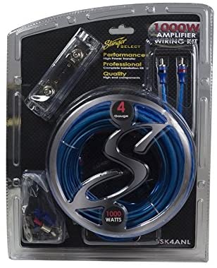 Stinger SSK4ANL Kit with Ultra-Flexible Copper-Clad Aluminum Cables (4 Gauge)