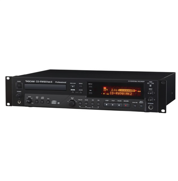 Tascam CD-RW901MKII Professional Balanced CD Recorder/Player with Proprietary TEAC Tray-Loading Transport