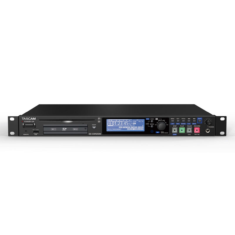 Tascam SS-CDR250N Tascam Two Channel Networking CD/Media Recorder