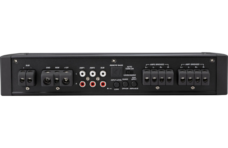 KICKER 48KXMA9005 900 WATT 5 CH MARINE AMP 4x125W and 1x400W Class D