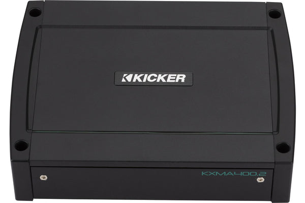 KICKER 48KXMA4002 400 WATT 2 CH MARINE AMP CLASS D
