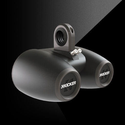 KICKER 12KMTED PAIR OF DUAL 6.5" MARINE ENCLOSURE
