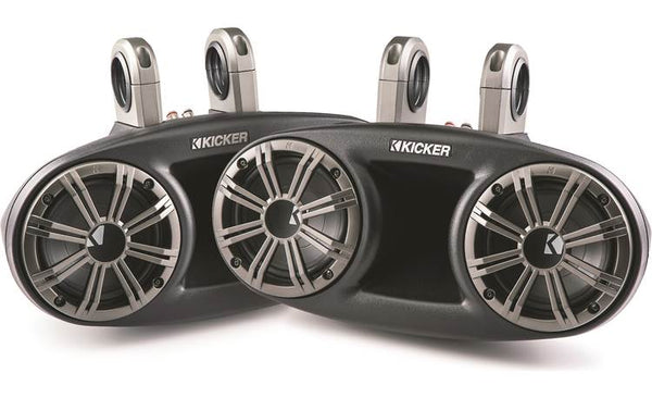KICKER 41KMT674 DUAL 6.75" MARINE TOWER SYSTEM