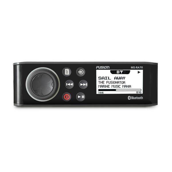 Fusion® 010-01516-01 Series MS-RA70 Marine Stereo with BLUETOOTH®
