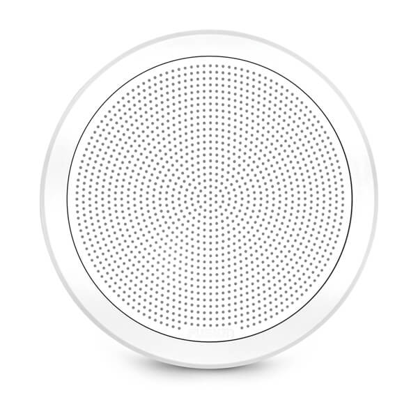 Fusion® 010-02299-00 FM 6.5" 120-Watt Round White Flush Mount Marine Speakers