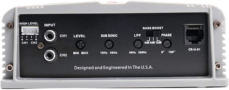 Crunch SA-1100.1 Smash Series 1,100-Watt Monoblock Class AB Amp
