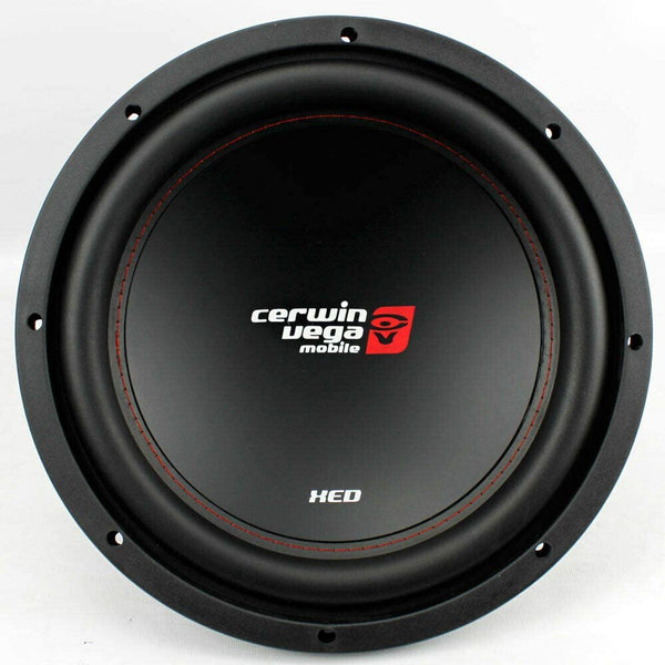 IN STOCK! Cerwin Vega XED12V2 1000W Max 12" XED Series Single 4 Ohm Car Subwoofer