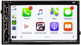 Power Acoustik CPAA-70D 2-DIN DVD,w/Apple CarPlay, Android Auto, & 7” LCD