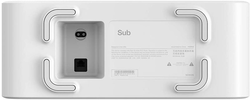 Sonos SUBG3US1 Sub Wireless Subwoofer (Gen 3, White)