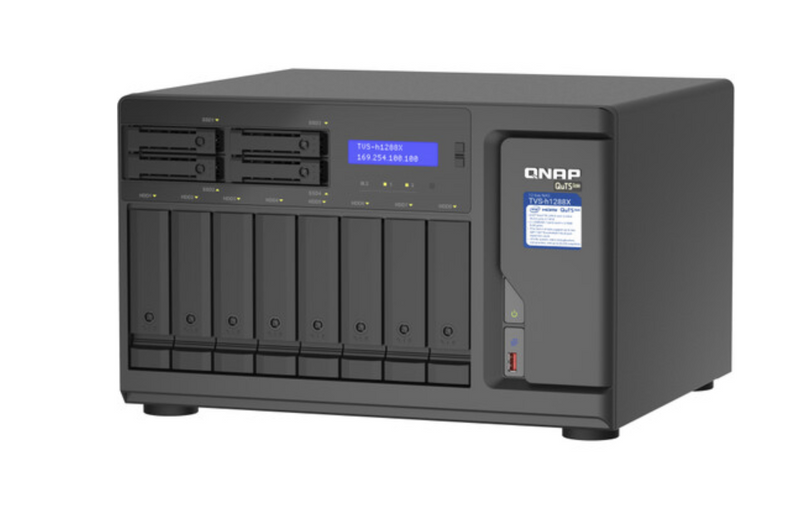 QNAP TVS-H1288X-W1250-16G-US 12-Bay NAS Enclosure