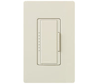 Lutron RRD-10ND-LA Maestro Neutral 1000W Dimmer - (Light Almond | Gloss)