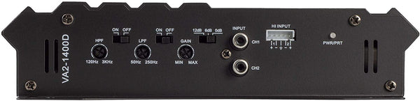 IN STOCK! Power Acoustik VA2-1400D 1400W 2ch Class A/B Amplifier