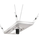 Peerless-AV CMJ500R1 Lightweight Adjustable Suspended Ceiling Plate for Projector Mounts, White