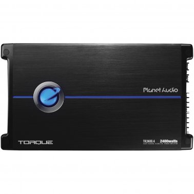 Planet Audio TR2400.4 Torque Series 4CH Full-Range Class AB Amp (2,400 Watts)