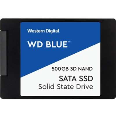 WD Blue 500GB WDS500G2B0A 3D NAND SATA III 2.5" Internal SSD